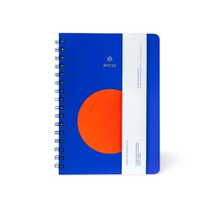 CARNET A SPIRALES NOTEBOOK A5 - BLEU