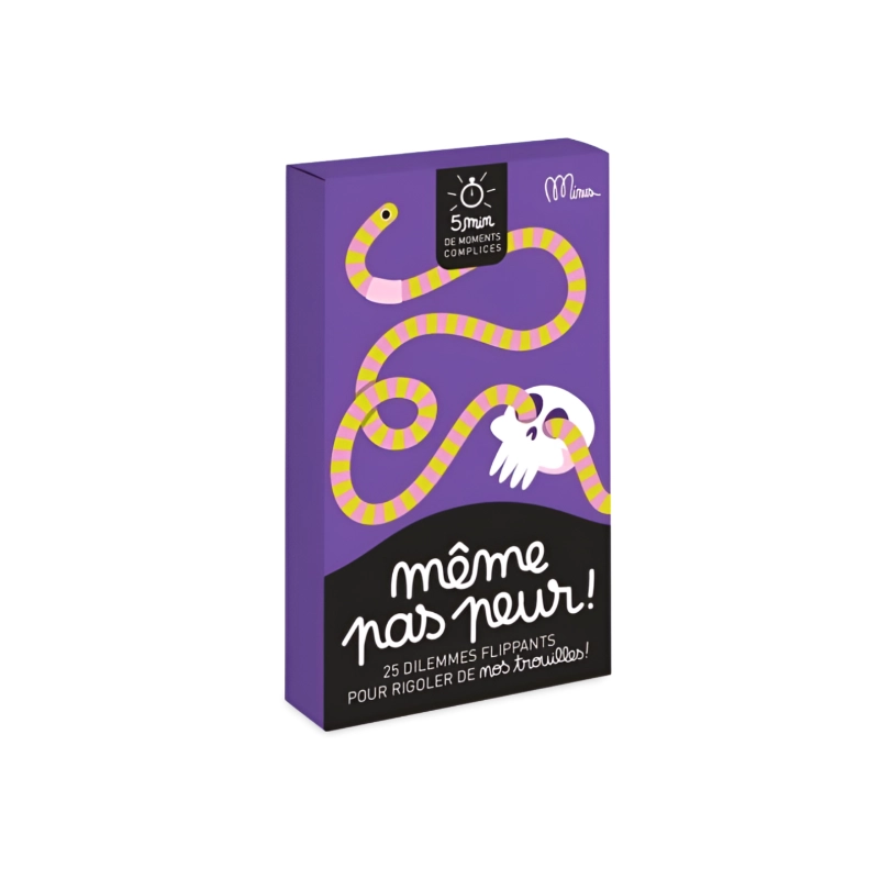JEU DE CARTES "MÊME PAS PEUR"