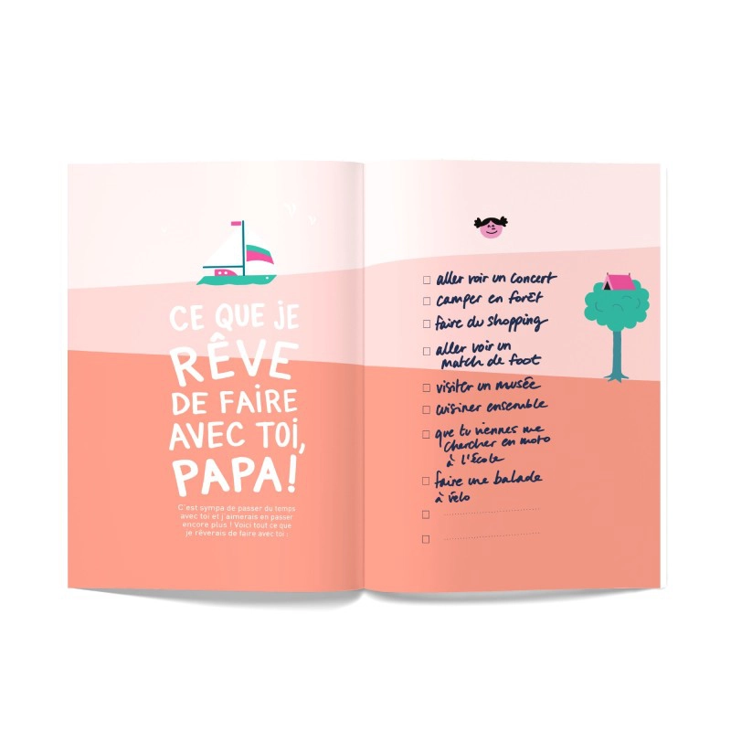 LIVRE À COMPLETER "TEL PÈRE TELLE FILLE  ?" – Image 3
