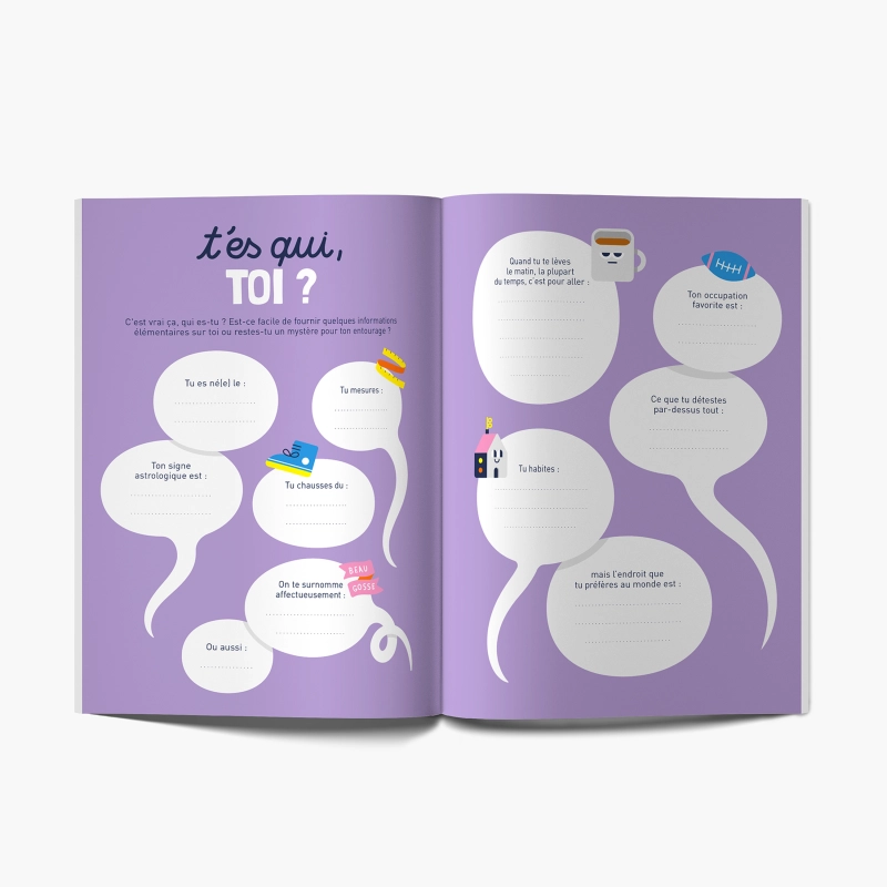 LIVRE À COMPLETER "VIVE TOI !" – Image 2