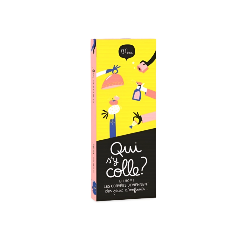 JEU DE CARTES "QUI S'Y COLLE ?" POUR PARTAGER LES CORVÉES