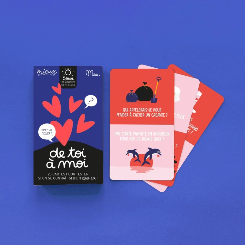 JE DE CARTES "DE TOI À MOI" SPÉCIAL COUPLES – Image 2