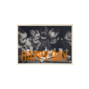 CARTE POSTALE - M - HAPPY DAY