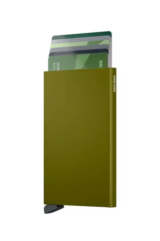 PORTE-CARTES CARDPROTECTOR KELP KAKI – Image 3