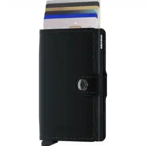 PORTE-CARTES CUIR DE VACHETTE - NOIR - MINIWALLET