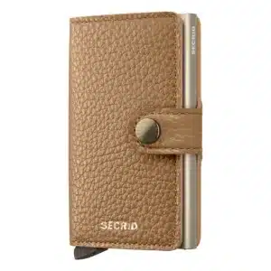 PORTE-CARTES CUIR DE VACHETTE - CAPPUCCINO - MINIWALLET