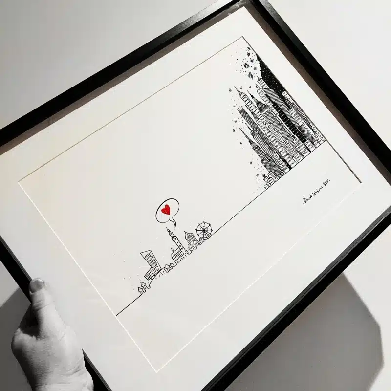 AFFICHE A3 LITTLE HOUSE LILLE