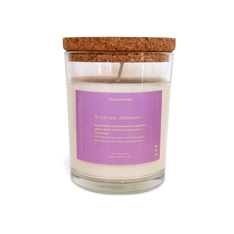bougie parfumee coin du feu les allumeuses maison volume 2