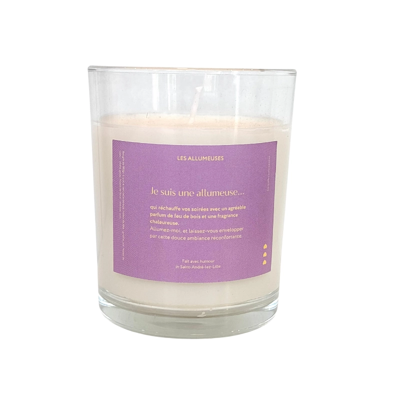 bougie parfumee coin du feu les allumeuses maison volume