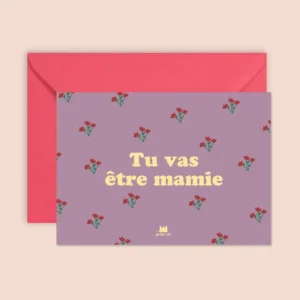 carte postale mamie cherie