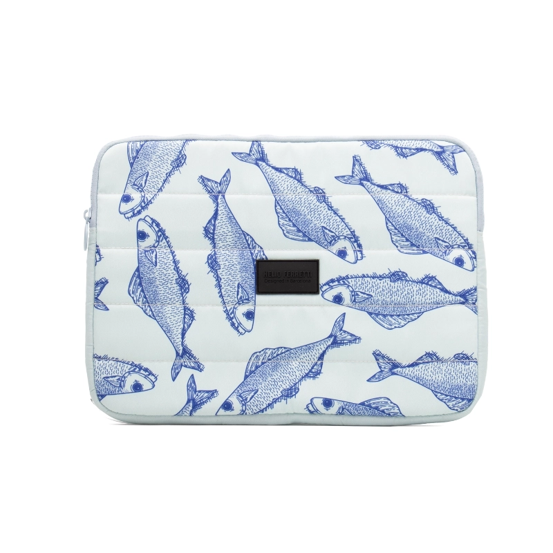 housse ordinateur poissons bleus helio ferretti maison volumes lille