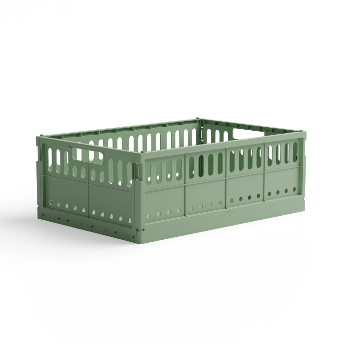 caisse de rangement pliante s vert racing