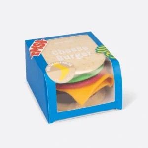 chaussettes cheeseburger pack gb 72 eat my socks maison volumes lille