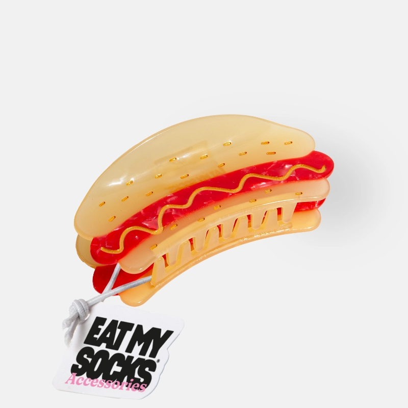 pince a cheveux hotdog pack 72 eat my socks maison volumes lille