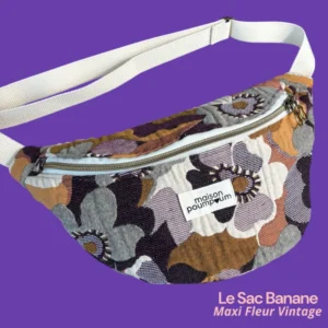 banane maxi fleurs vintage maison poumpoum maison volumes
