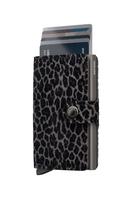 porte cartes secrid leo miniwallet grey earthgrey cards maison volumes lille