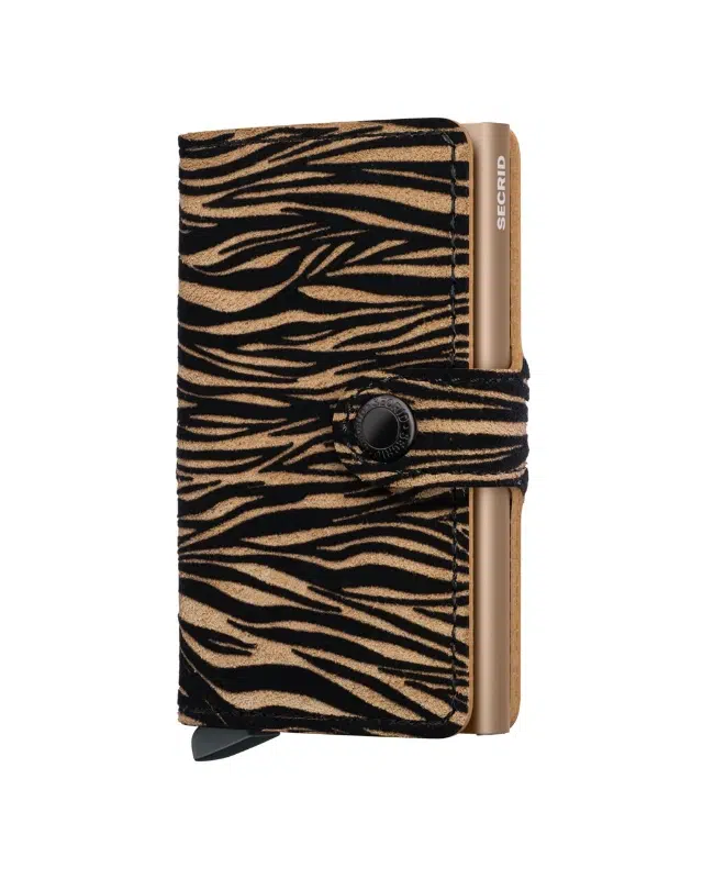 porte cartes secrid zebra miniwallet beige sand front maison volumes lille