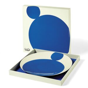 plateau rond astre bleu