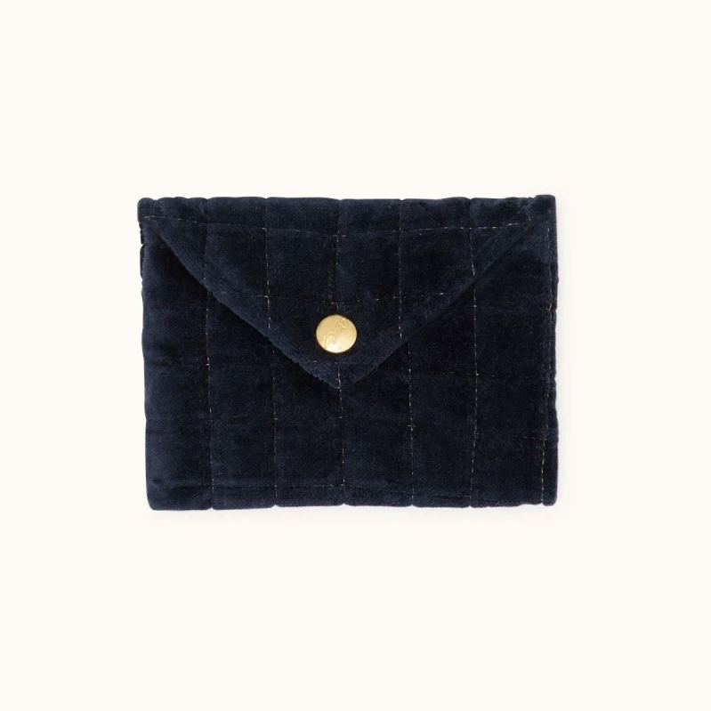 enveloppe ravi velours navy
