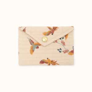 enveloppe ravi velours lisse cherry
