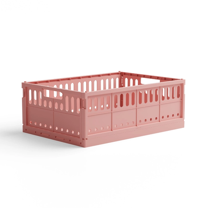 caisse de rangement pliante l candyfloss pink