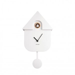 horloge coucou modern cuckoo blanc