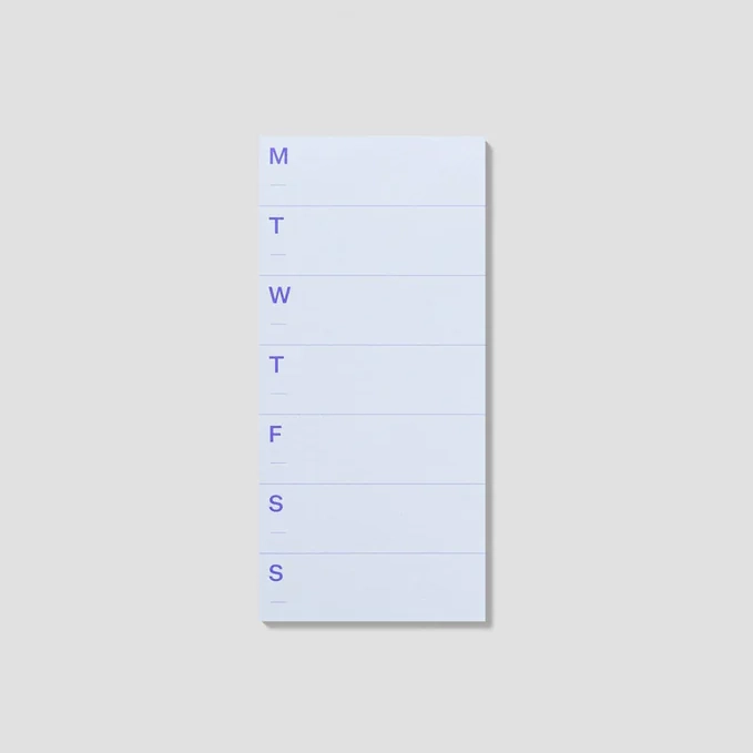 mishmash notepad small weekly maison volumes lille 1