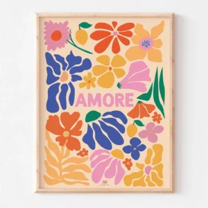 affiche 30x40 amore 2ma petite vie maison volumes saint andré lez lille