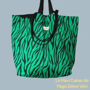 maxi cabas de plage z bre vertmaison poumpoum maison volumes saint andré lez lille