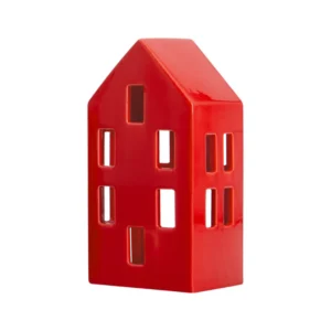 photophore maison remember rouge