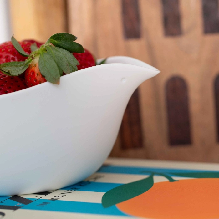 bol oiseaux dores bird bowl set 21x12x7cm