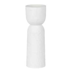 porcelain tales candel carrier lucia d:6cm h:18cm