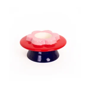 bougeoir floral printemps spring floral candle holder