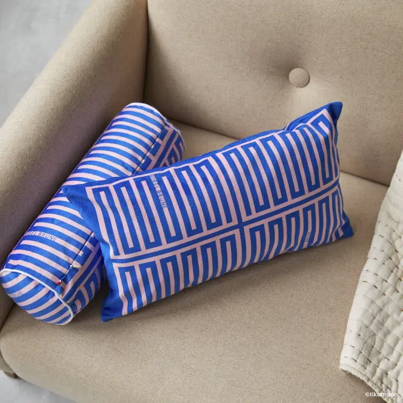 coussin babel brune s elios bleu rose 4