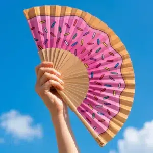 donut cuikui fan eventail food2