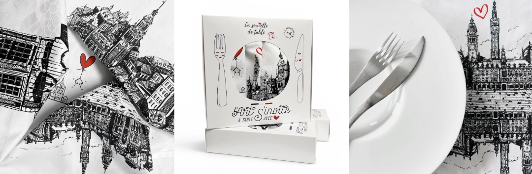 home event la collab vincent lelievre laseviete de table