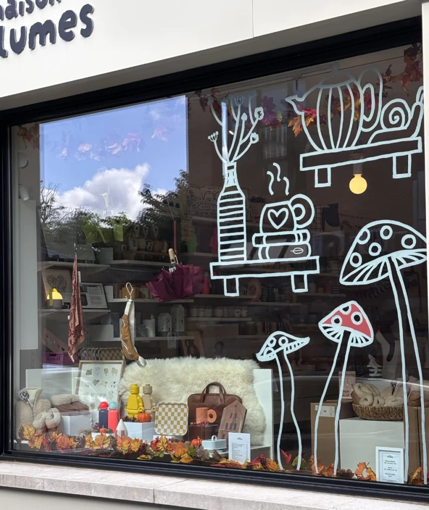 vitrine automne