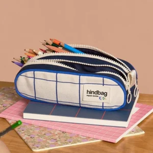 hindbag trousse malo tricolore carreaux maison volumes lille