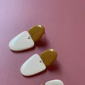 boucles d'oreilles marcus moutarde