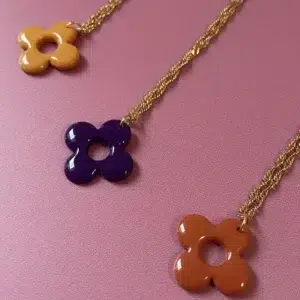 collier arsene moutarde prune terracotta