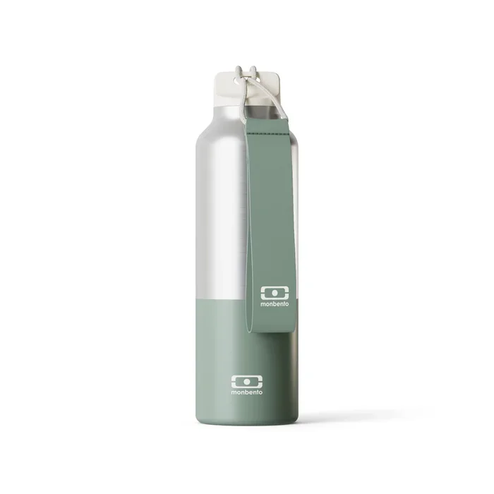 bouteille isotherme mb steel vert mb steel silver green