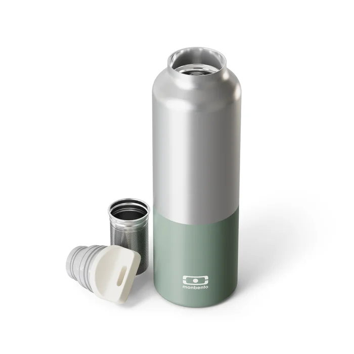 monbento mb steel silver vert natural 3