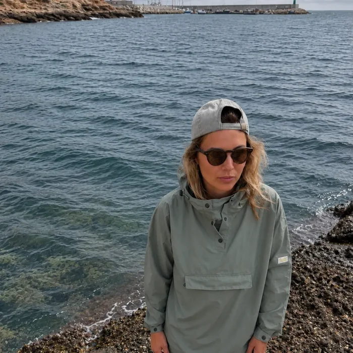 poncho adulte kaki uni 6 tropeza maison volumes lille